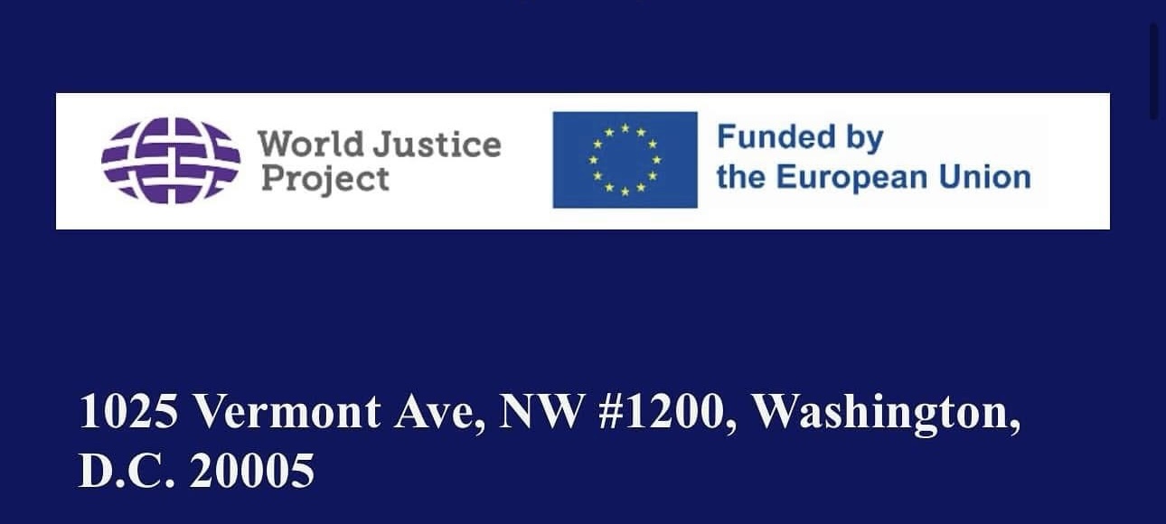World Justice Project - Χρηματοδοτείται από την Ευρωπαϊκή Ένωση